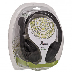 Fone Headset C/Microfone Controle De Volume P/Xbox 360 Knup
