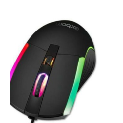 Mouse Óptico USB Color MS-61 Exbom Preto Led 7 Cores RGB