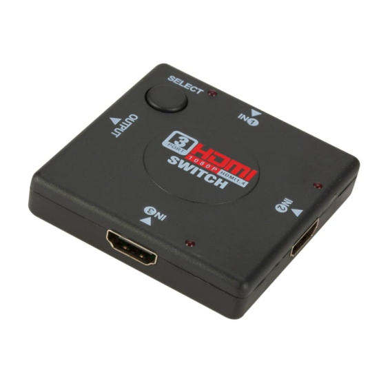 Hub Hdmi ( Switch ) 3 Portas It-Blue - Le-4111