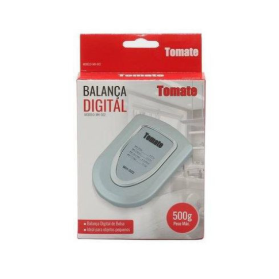 Balança Digital Tomate Alta Precisão Visor Led Mh-502