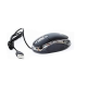Mouse Optico com Fio para PC e Notebook 3 Modos DPI Preto KP-M611