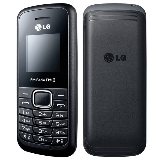 LG B220 Dual SIM 32 MB preto 32 MB RAM