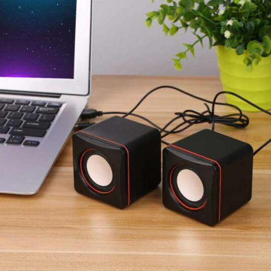 Caixa de Som Kapbom Mini Digital Speaker KA-1018 PC Laptop