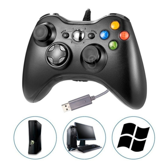 Controle para Xbox 360 e PC sem Fio ON-GM016