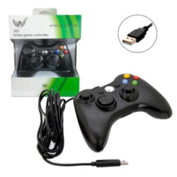 Controle Com Fio 2.5m Xbox 360/pc Altomex - Alt0-360