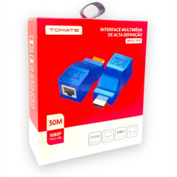 Conversor Extensor HDMI 30 Metros Tomate MHD-1103